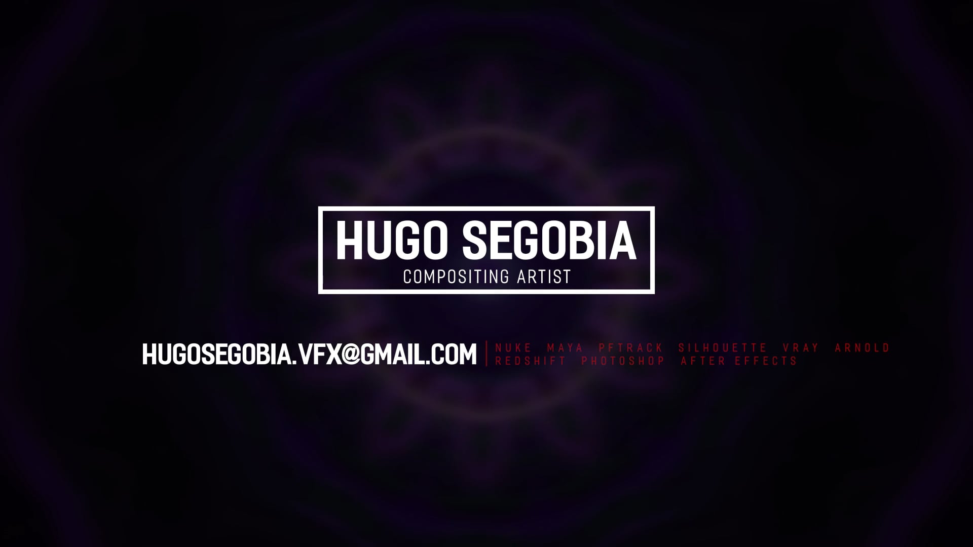 Compositing Reel 2019 - Hugo Segobia