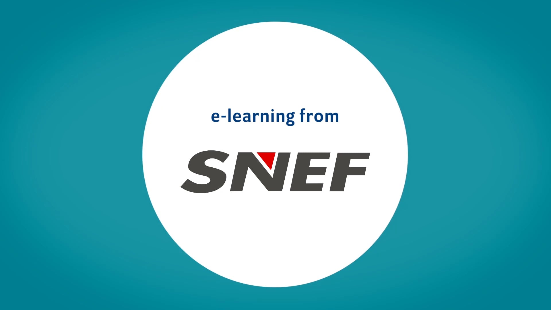 SNEF e-learning video