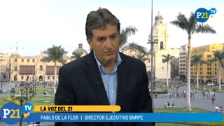 Entrevista a Pablo de la Flor en Perú 21 TV