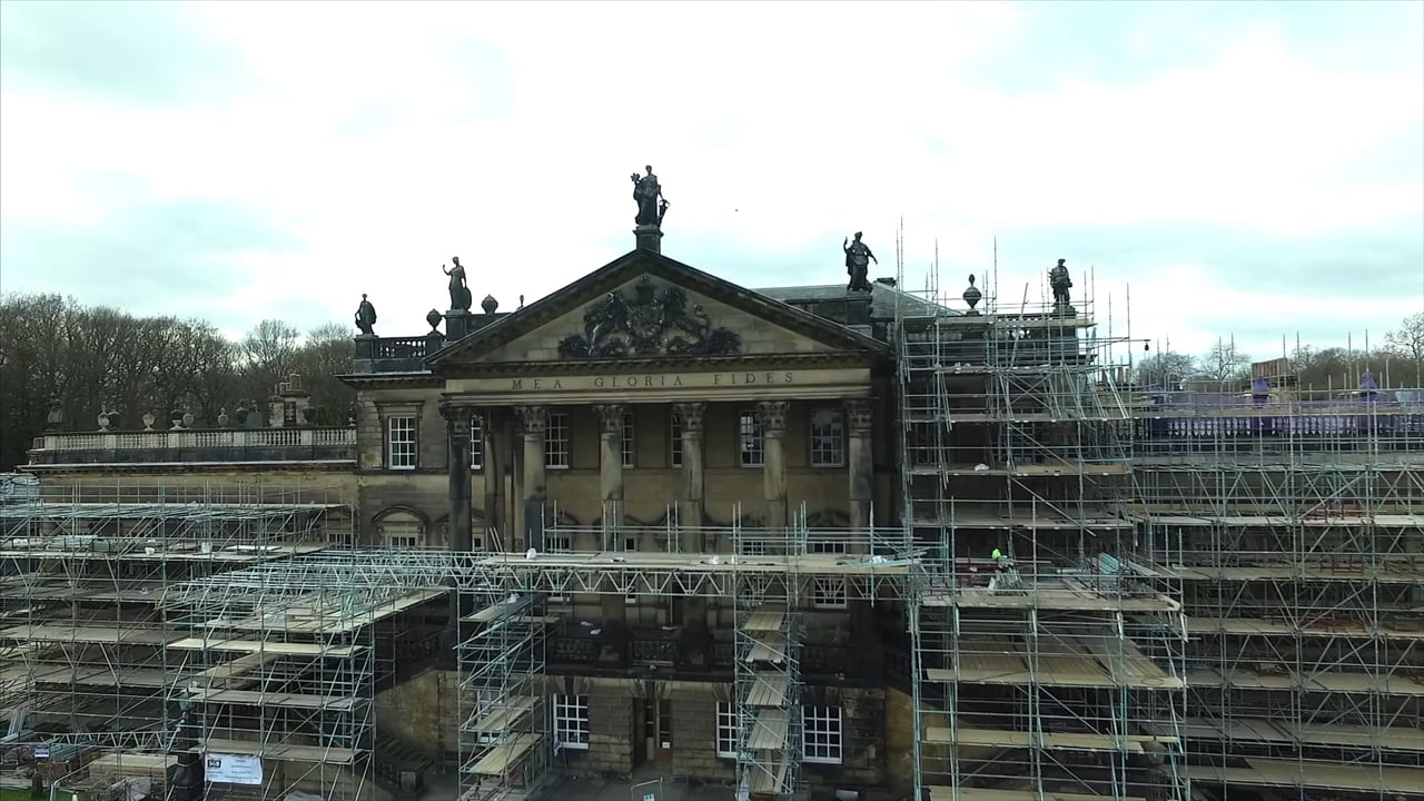 Wentworth Woodhouse Drone and Time-Lapse