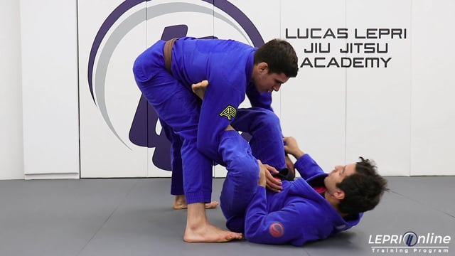 Lasso With De La Riva Sweep to Armbar Submission