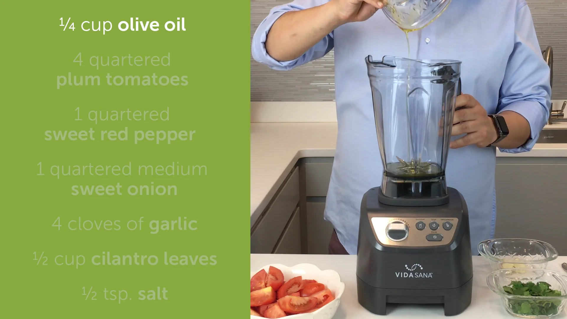 Vida Sana™ High Power Blender FEATURES on Vimeo