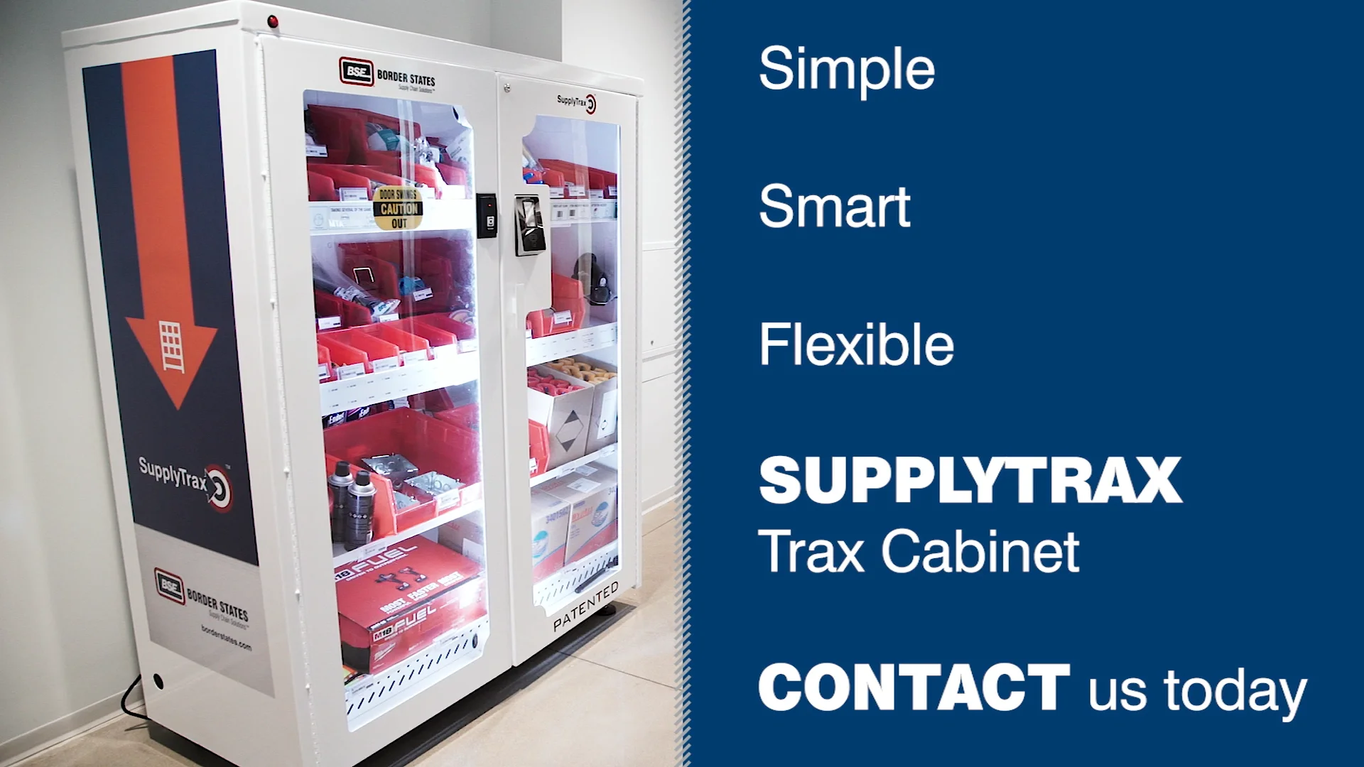 SupplyTrax Trax Cabinet on Vimeo