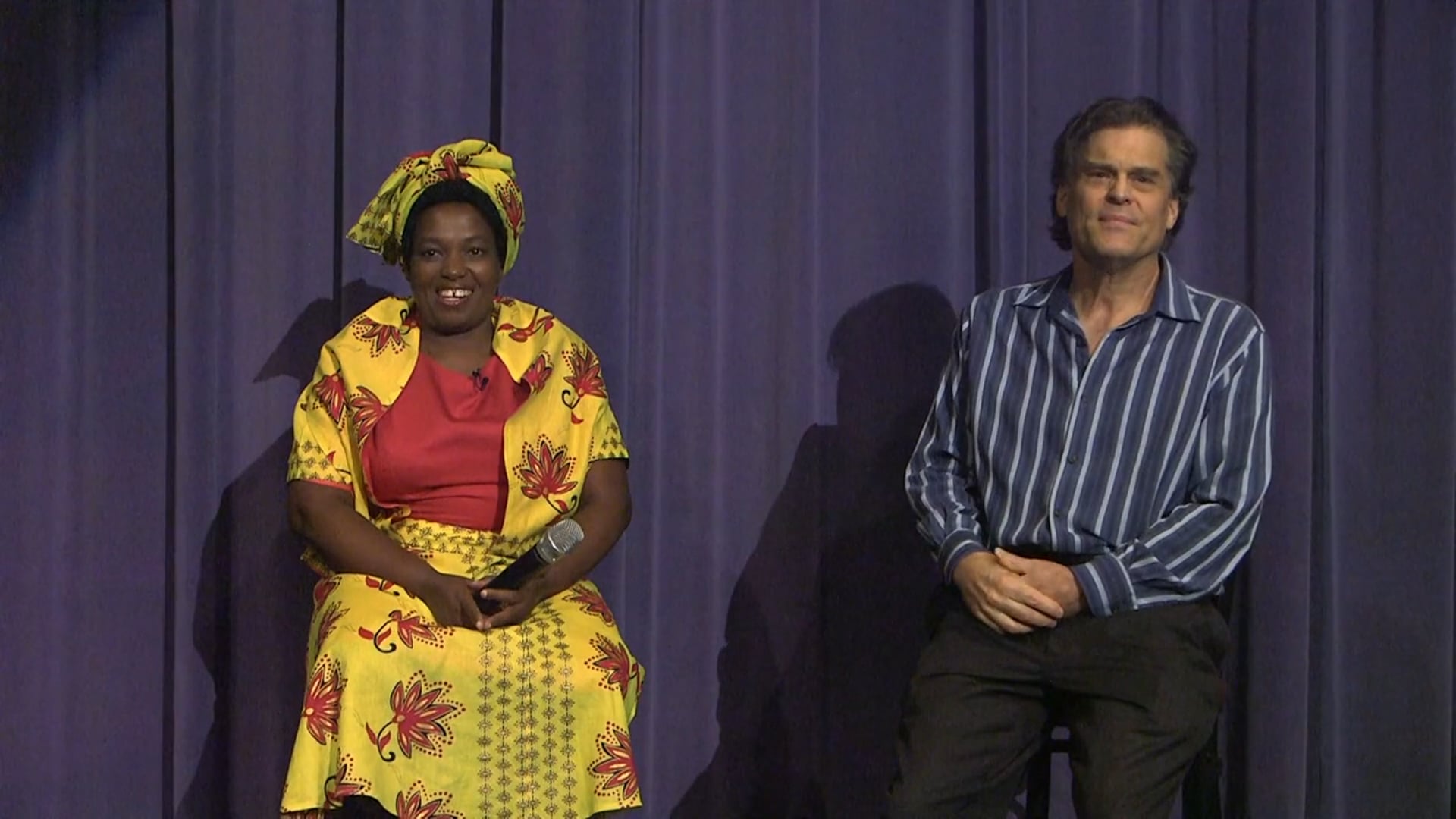 Interview with Mrs. Zikhali after film private screening