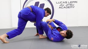 Lasso With De La Riva Sweep Attempt to Collar Choke