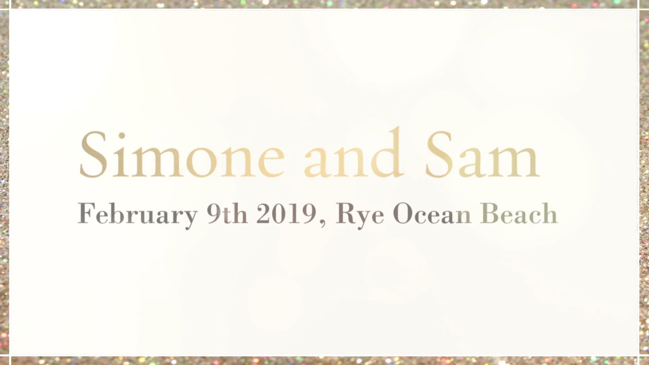 St Andrews Beach Recreation Hall Wedding Video, Melbourne - Simone and Sam
