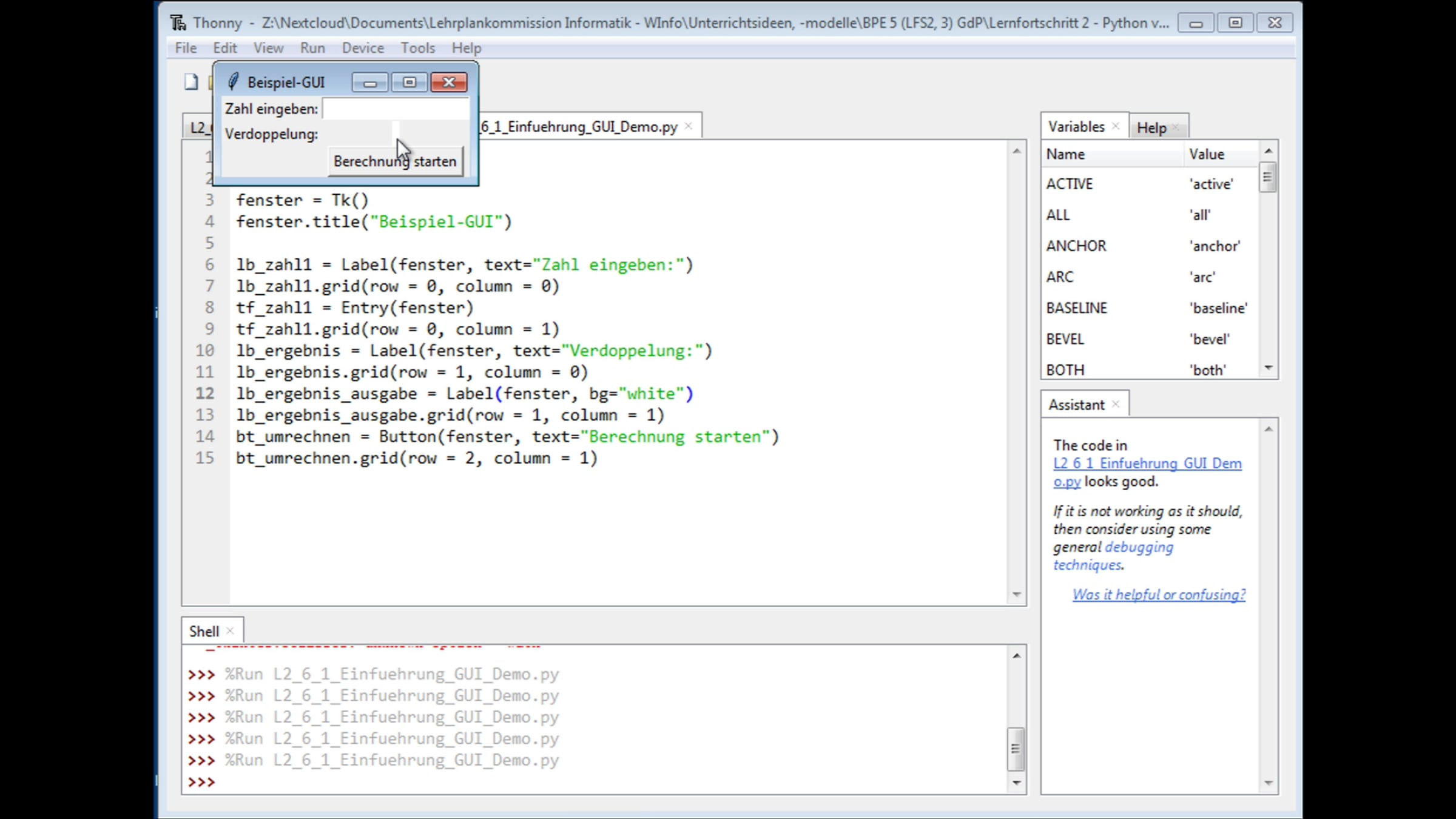 Programmierung einer GUI mit Python (2) | Videos & Movies on Vimeo