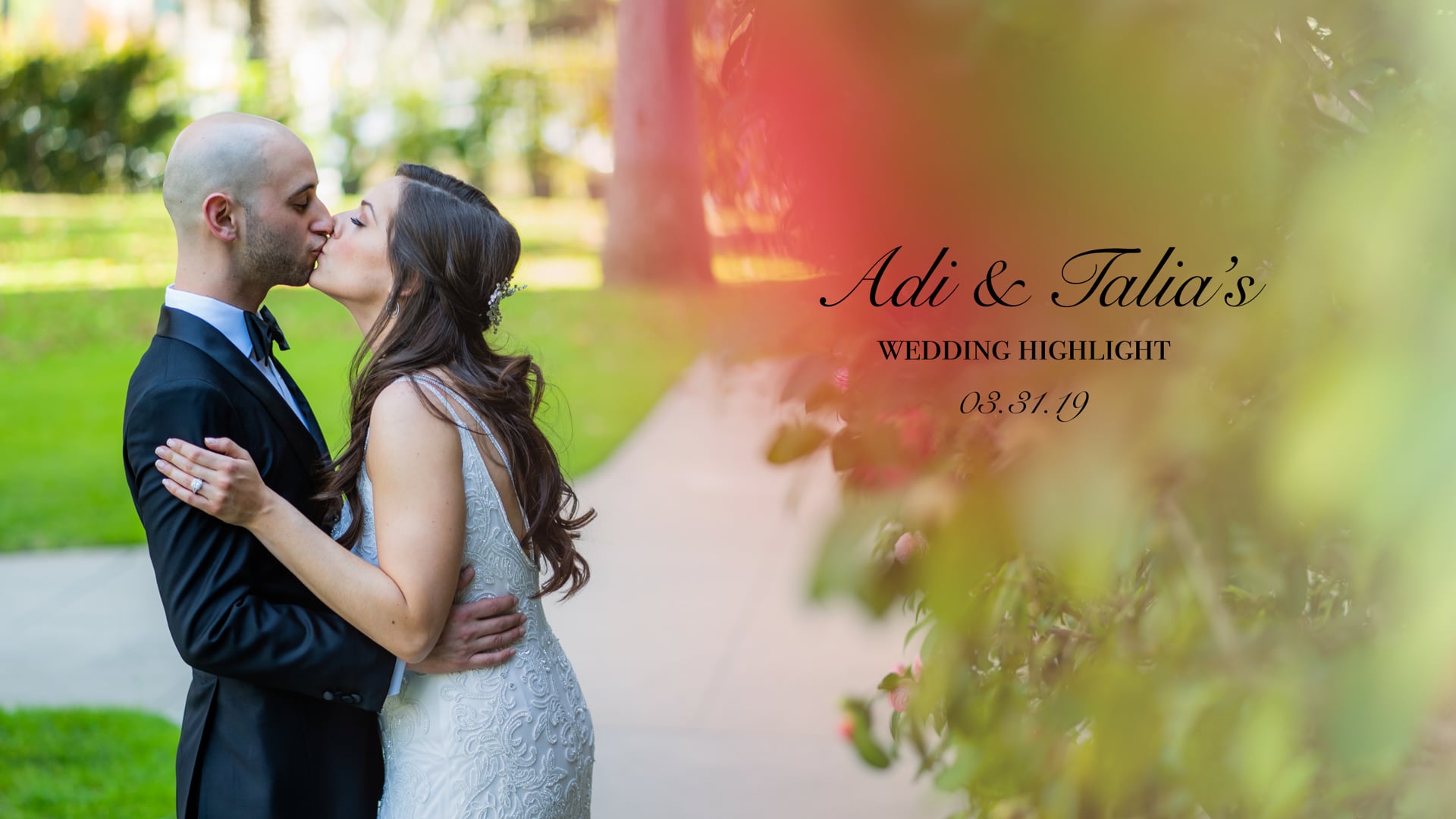 Adi & Talia's Wedding highlight