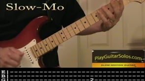 Workin For MCA Main Solo SlowMo Tab