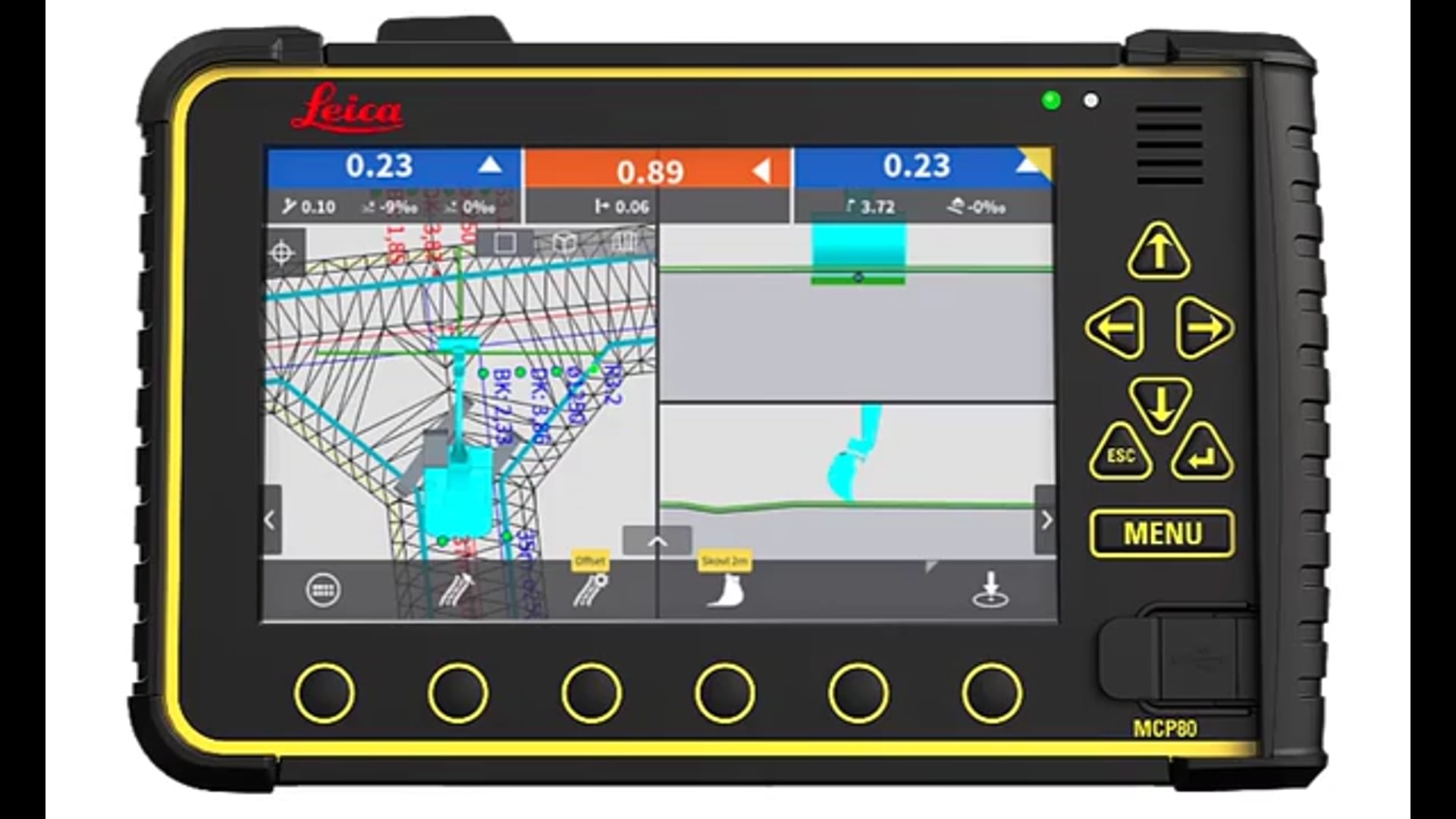 Using the run screens