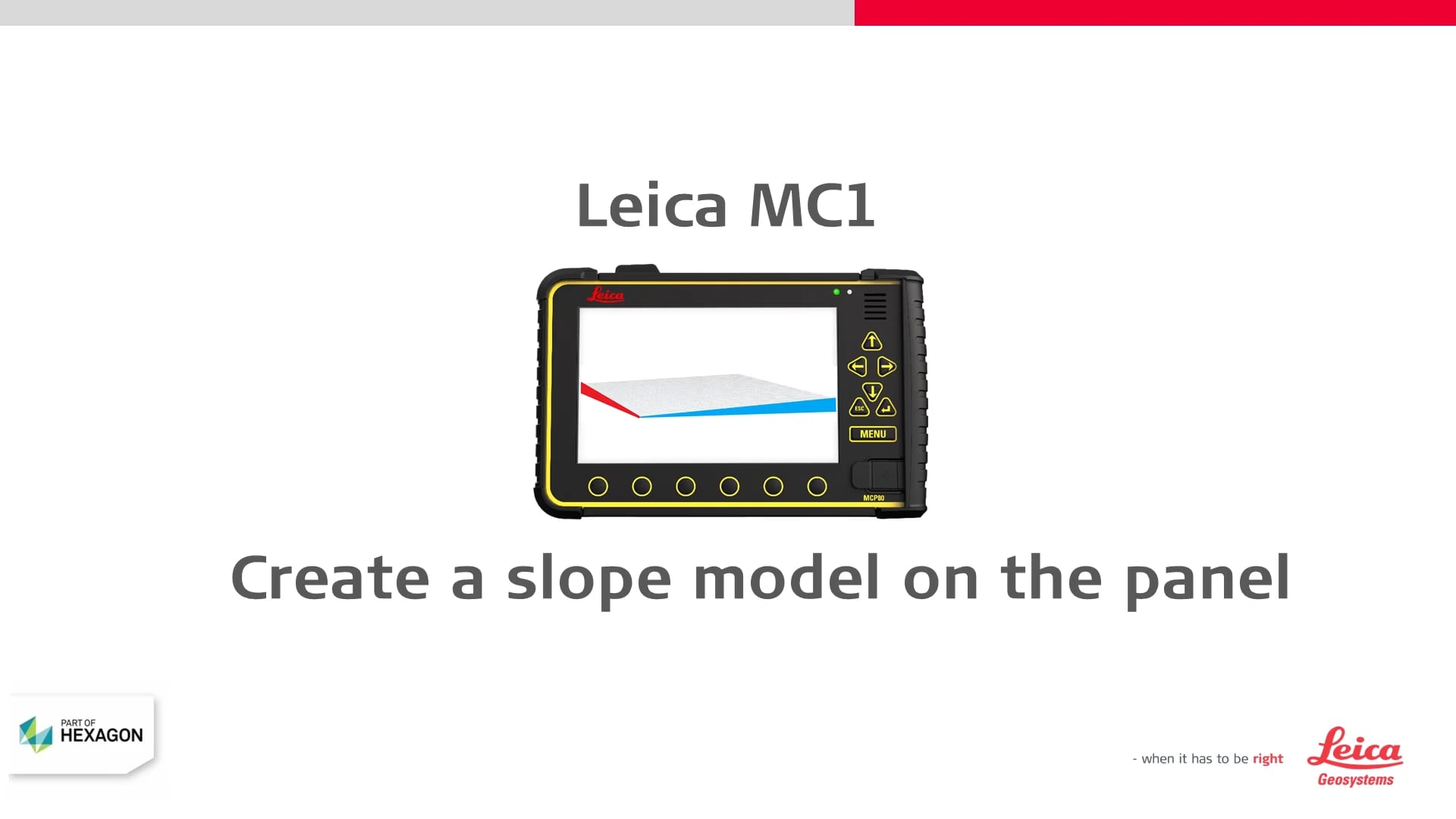 7: Create a Slope Model