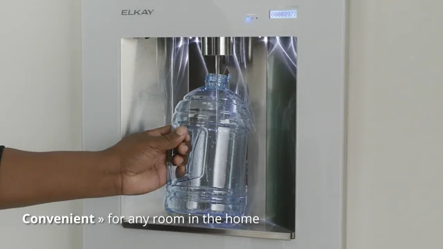 Elkay filtered water dispenser, 2019-08-20