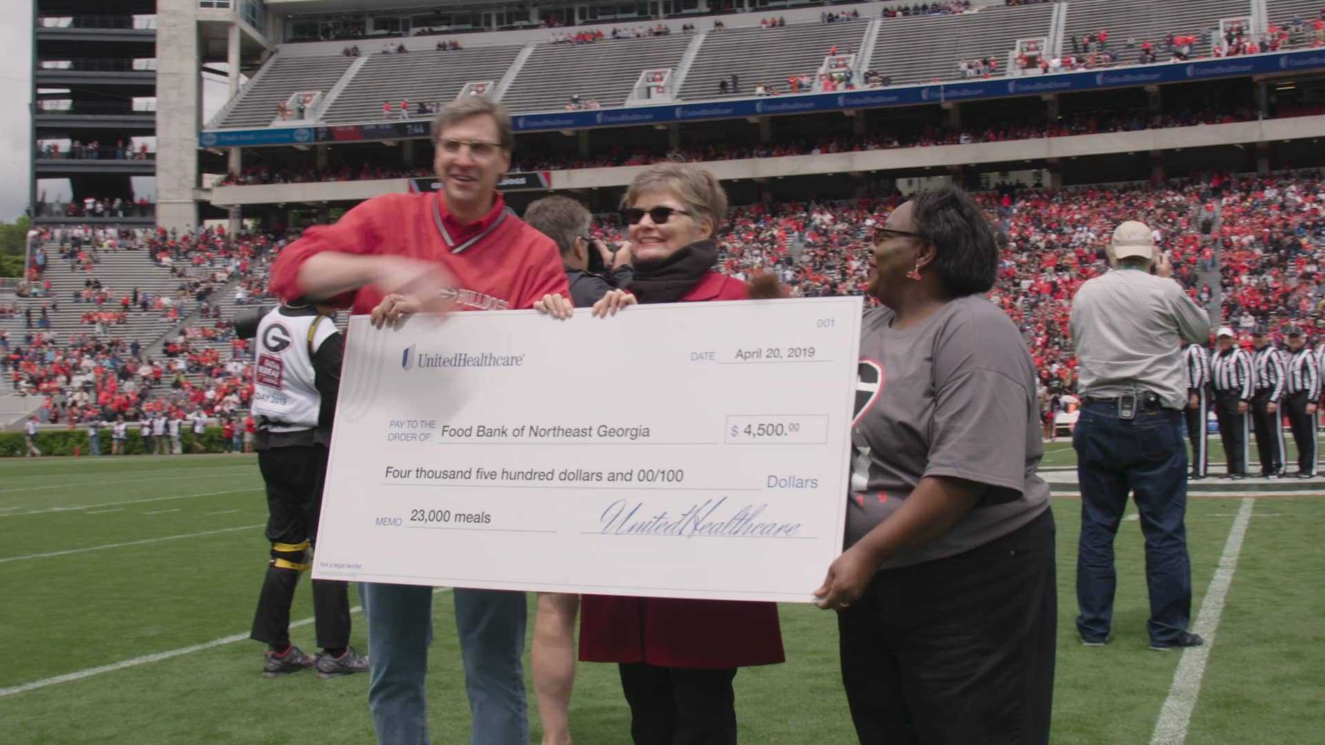 UGA GDay Partnership with Food Bank UnitedHealthcare on Vimeo