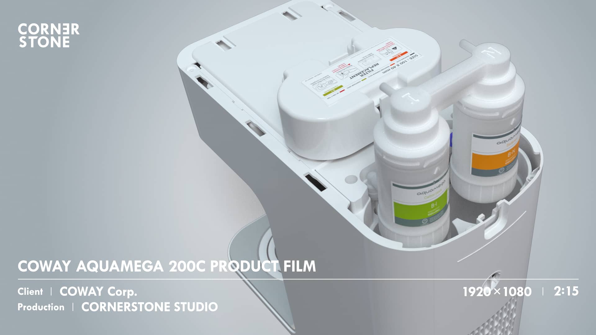 COWAY AquamMega 200c Product Film on Vimeo