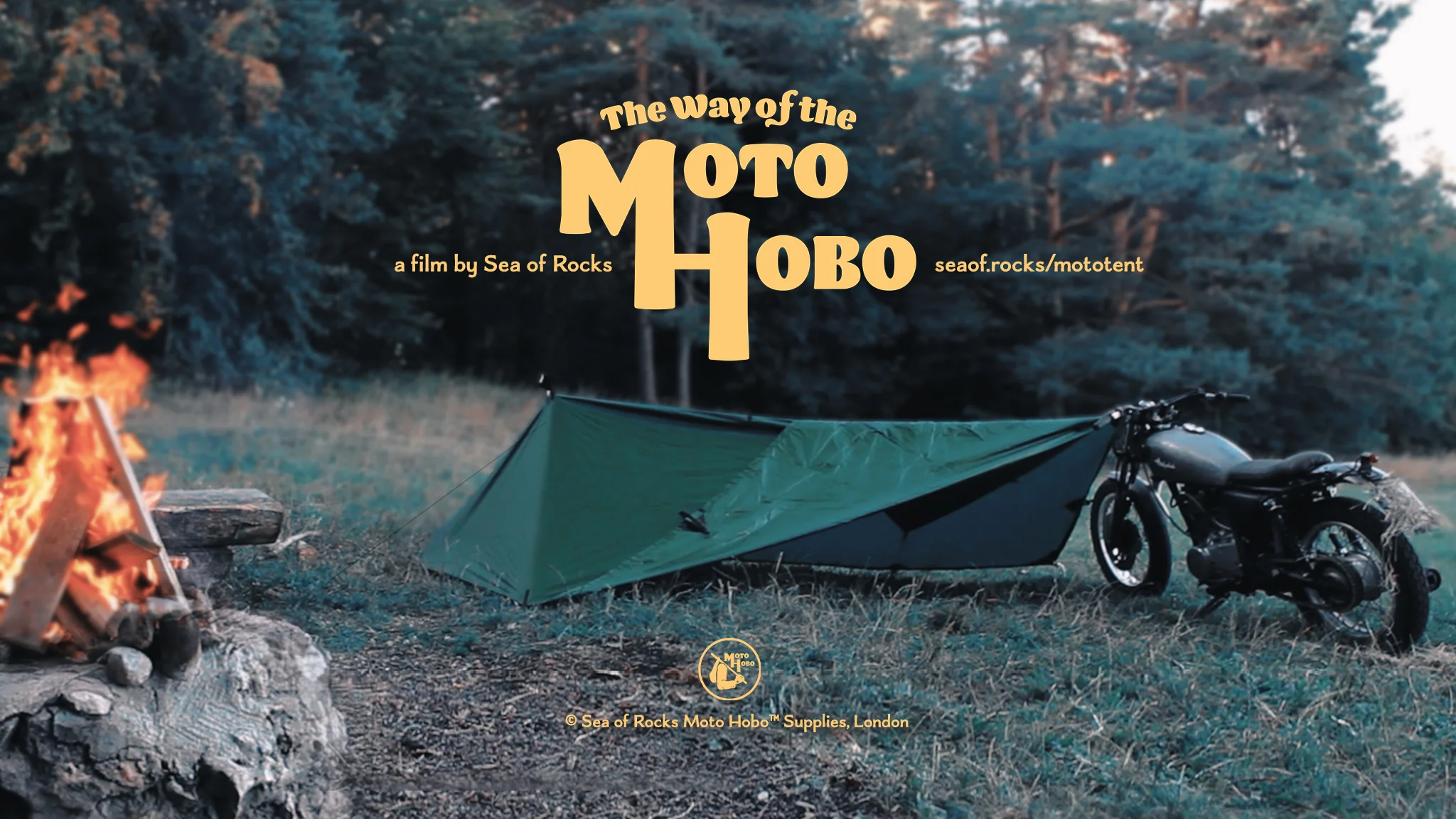 The Way of the Moto Hobo by Sea of Rocks