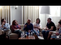 Debate moderado por Deolinda Silva e Xabier Bermúdez