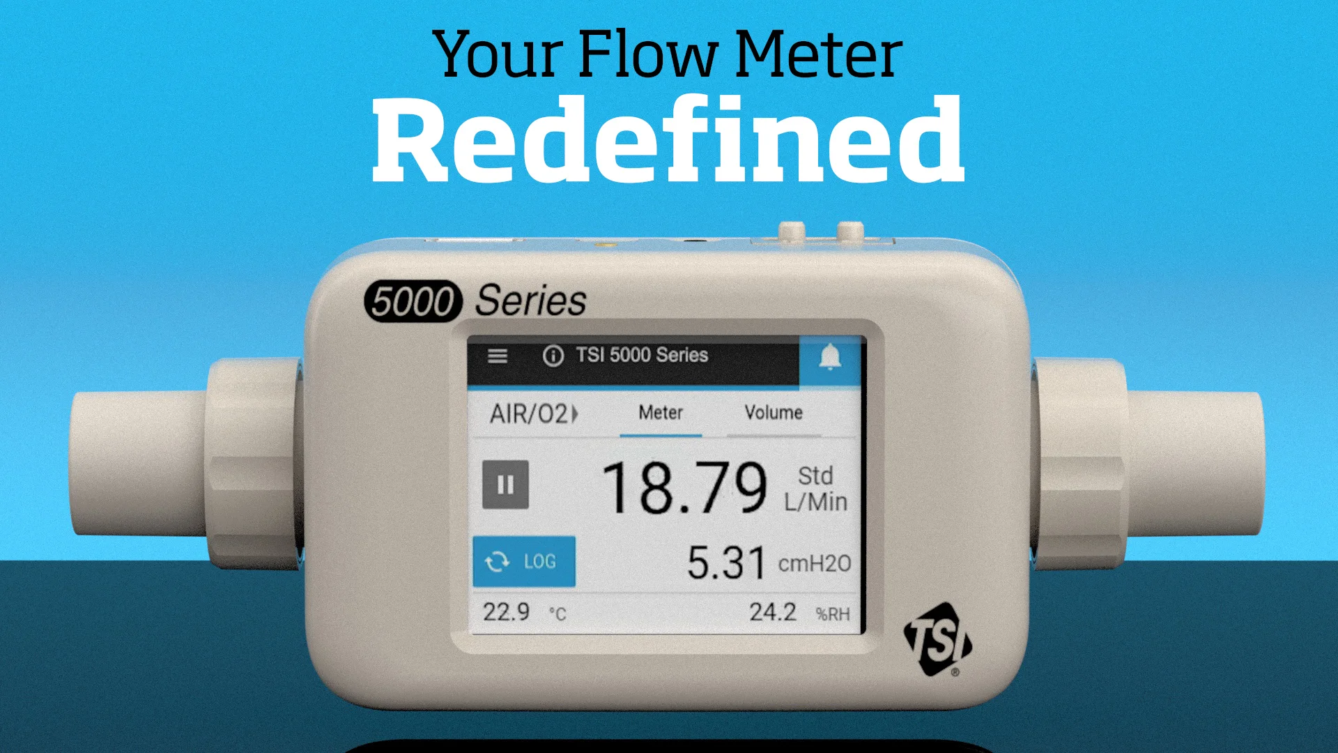 Flow generator. TSI 4140 Flow Meter. Hot Air Flow General information.