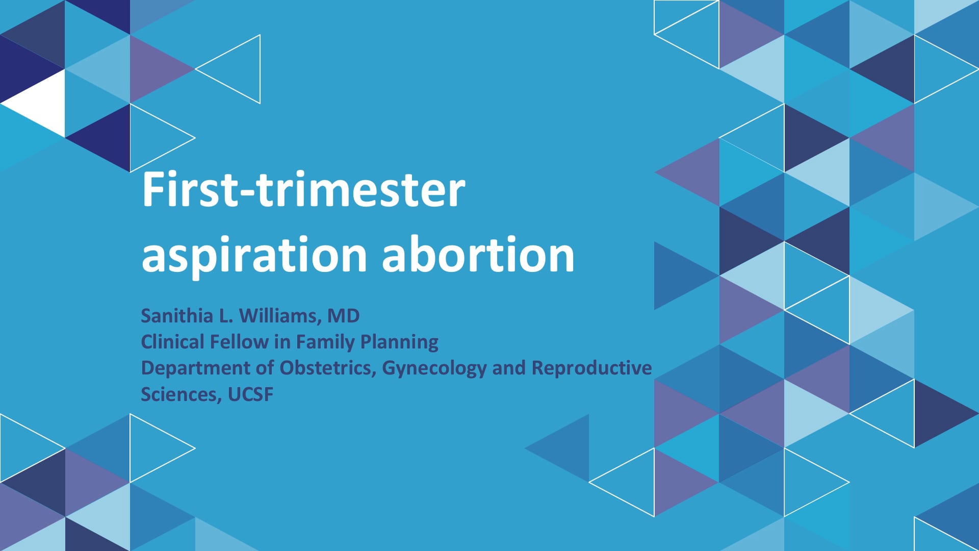 First-trimester Aspiration Abortion On Vimeo