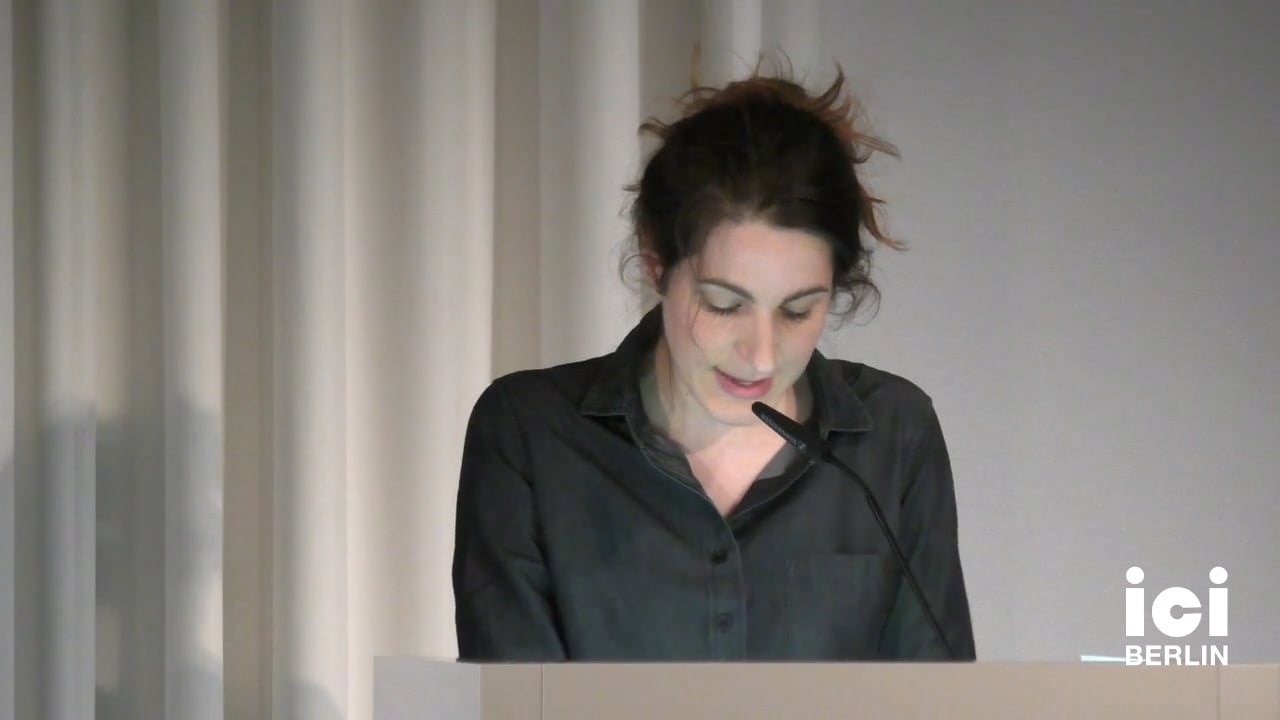 Talk by Marie Kolkenbrock