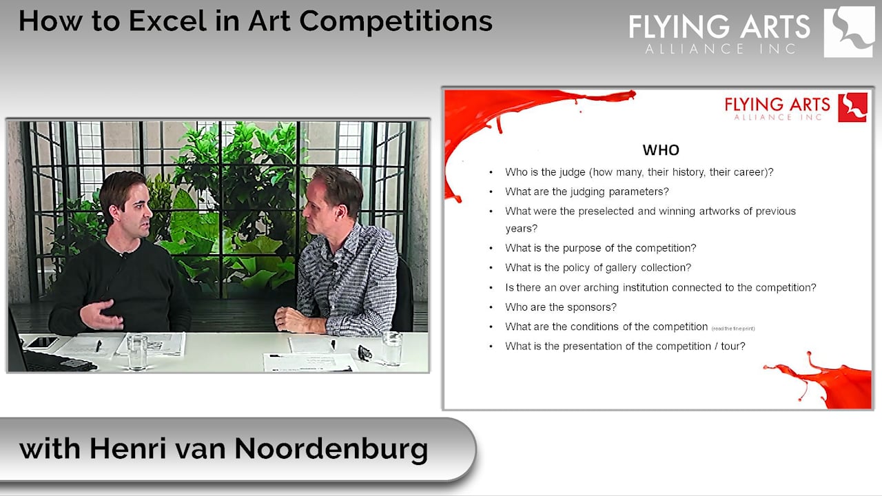 How to Excel in Art Competitions