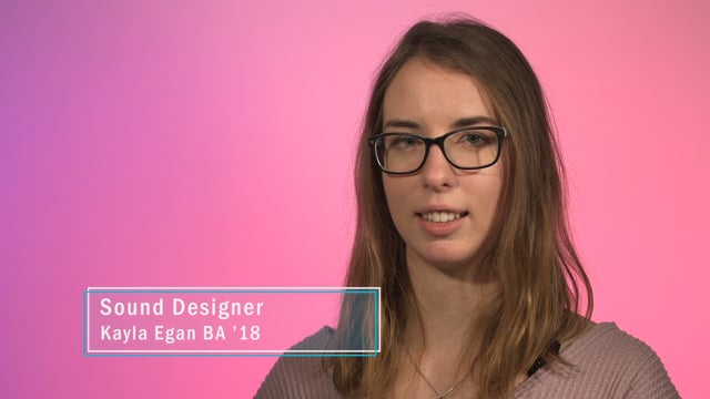 Kayla Egan BA ’18