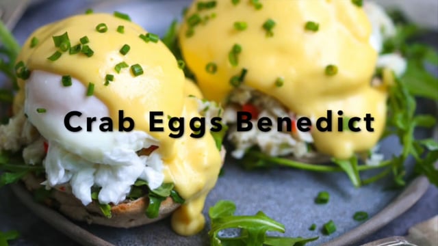 Crab Eggs Benedict