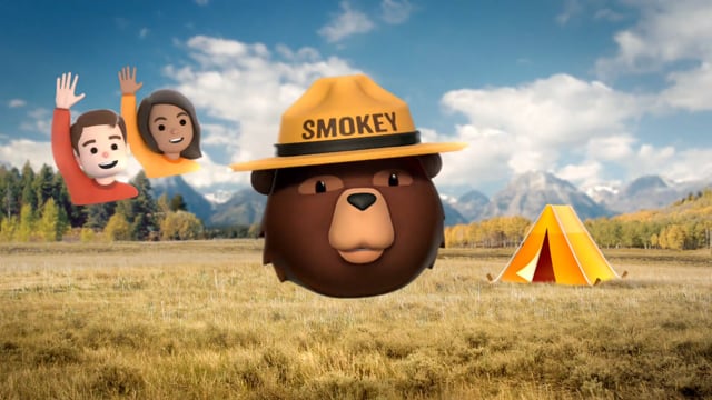 AD COUNCIL: SMOKEY BEAR COLBERT