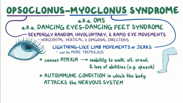 Opsoclonus-Myoclonus-Ataxia Syndrome - Symptoms, Causes, Treatment