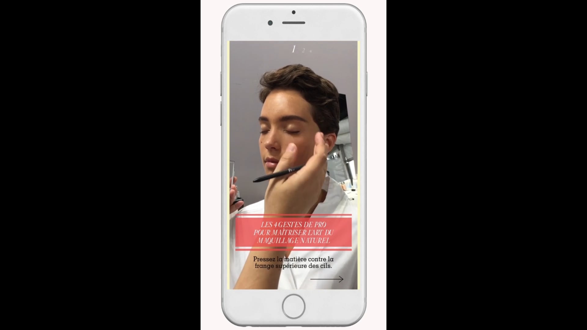 Afflelou X Vogue Snapchat Example