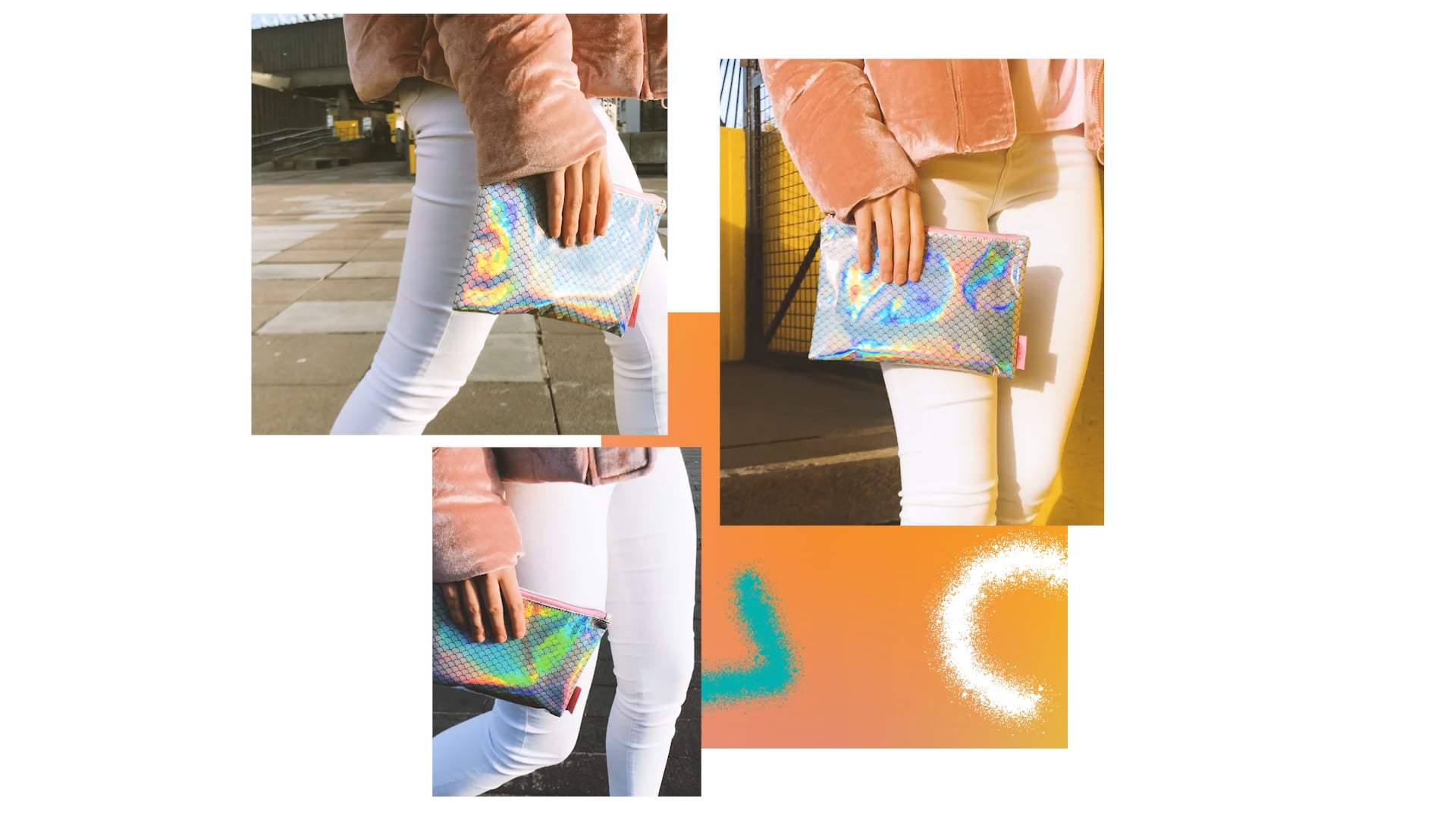 Holographic Pouch by Scent Republik
