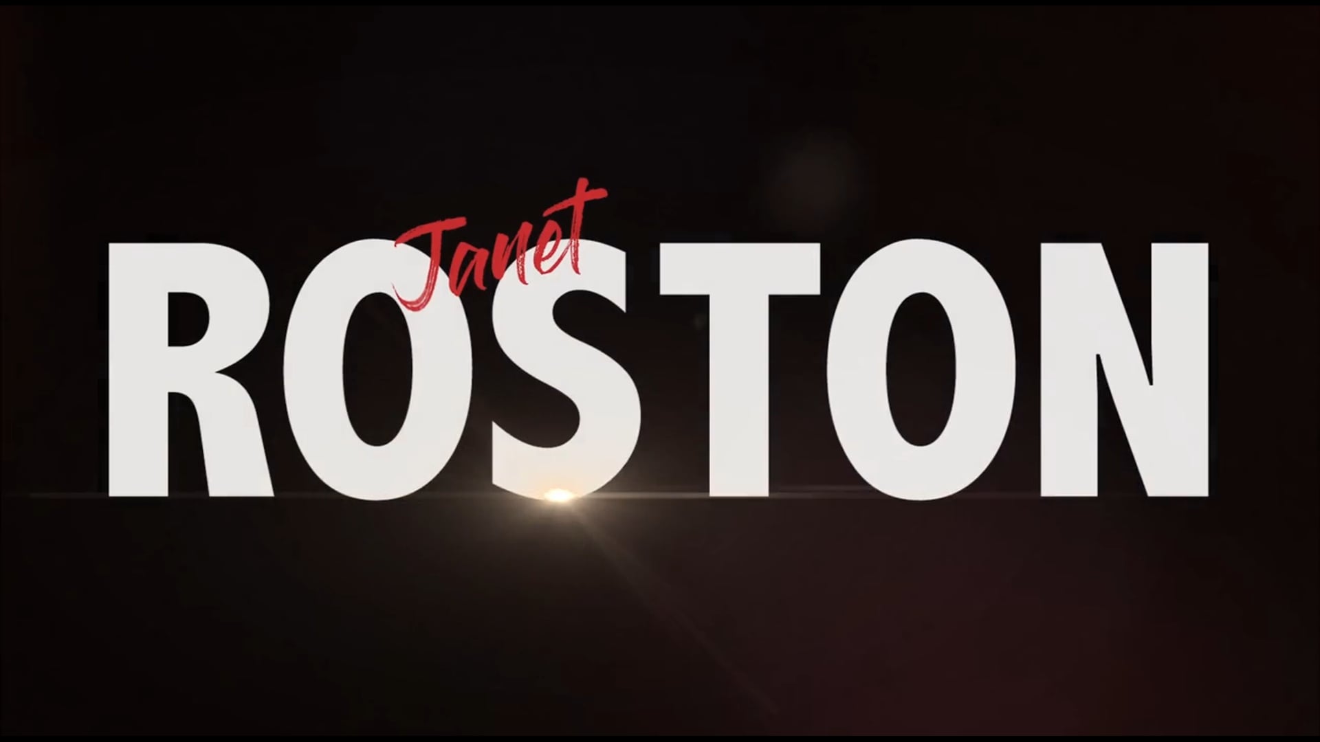 Janet Roston | Director/Choreographer | Reel