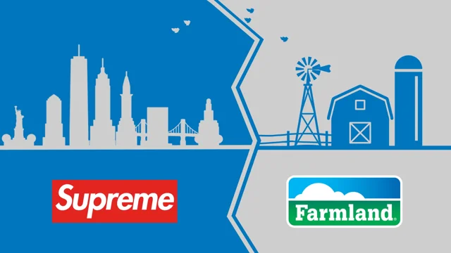 Farmland Foods Is Trolling Supreme For Biting Its Logo to Feed the