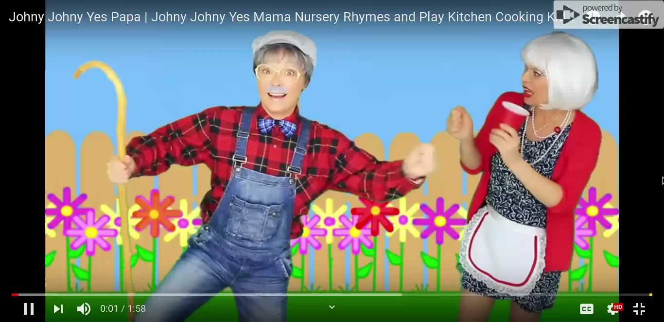 Johny Johny Yes Papa, Nursery Rhymes For Baby