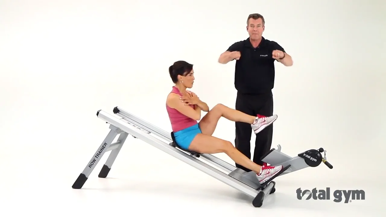 Total Gym Row Trainer Demo