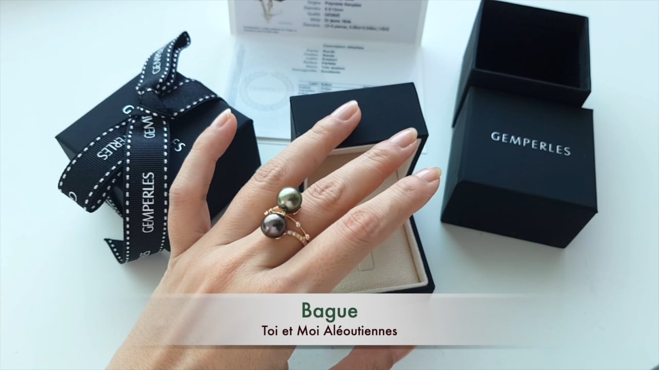 Bague Toi et Moi Aléoutiennes | Gemperles