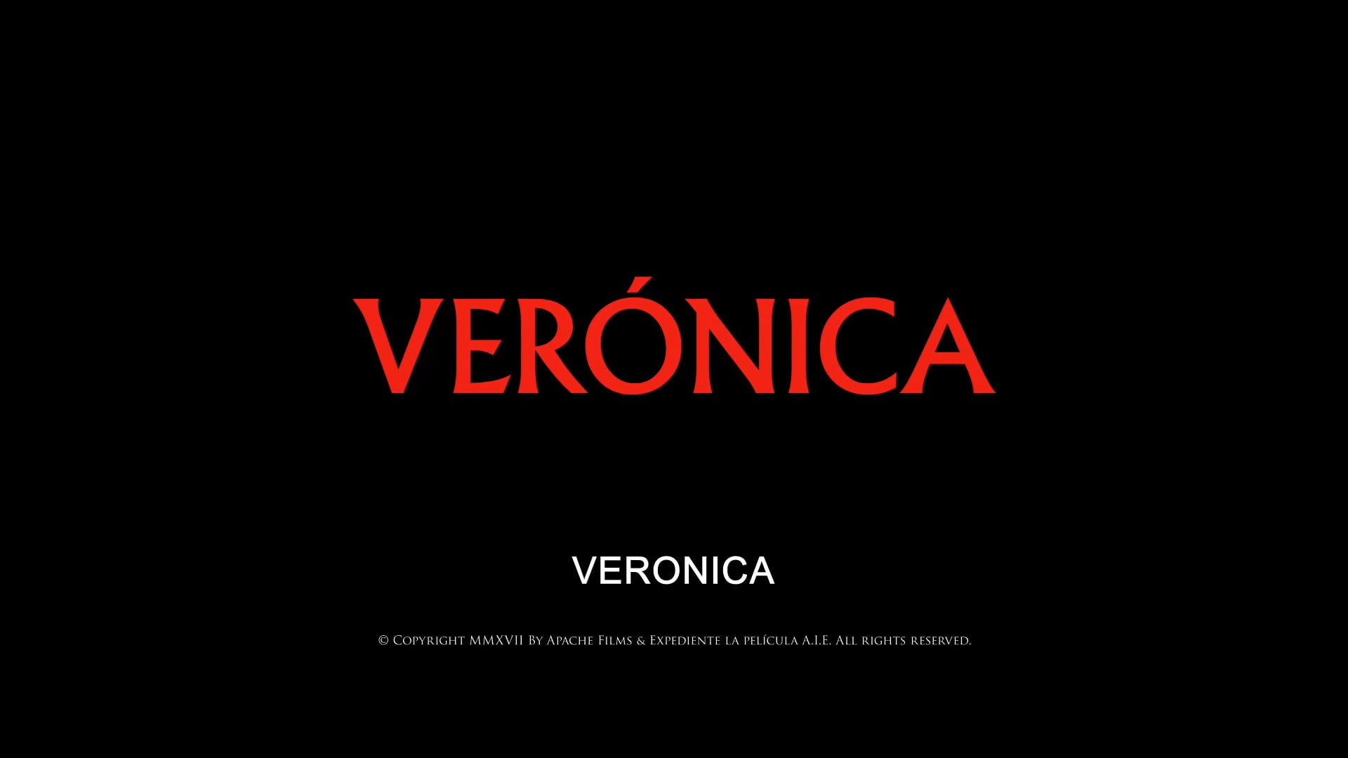 Veronica - Trailer