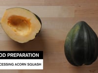 Processing Acorn Squash