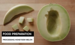 Processing Honeydew Melon