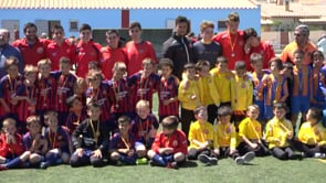 Un centenar de jugadors en el torneig prebenjamí del FC l'Escala