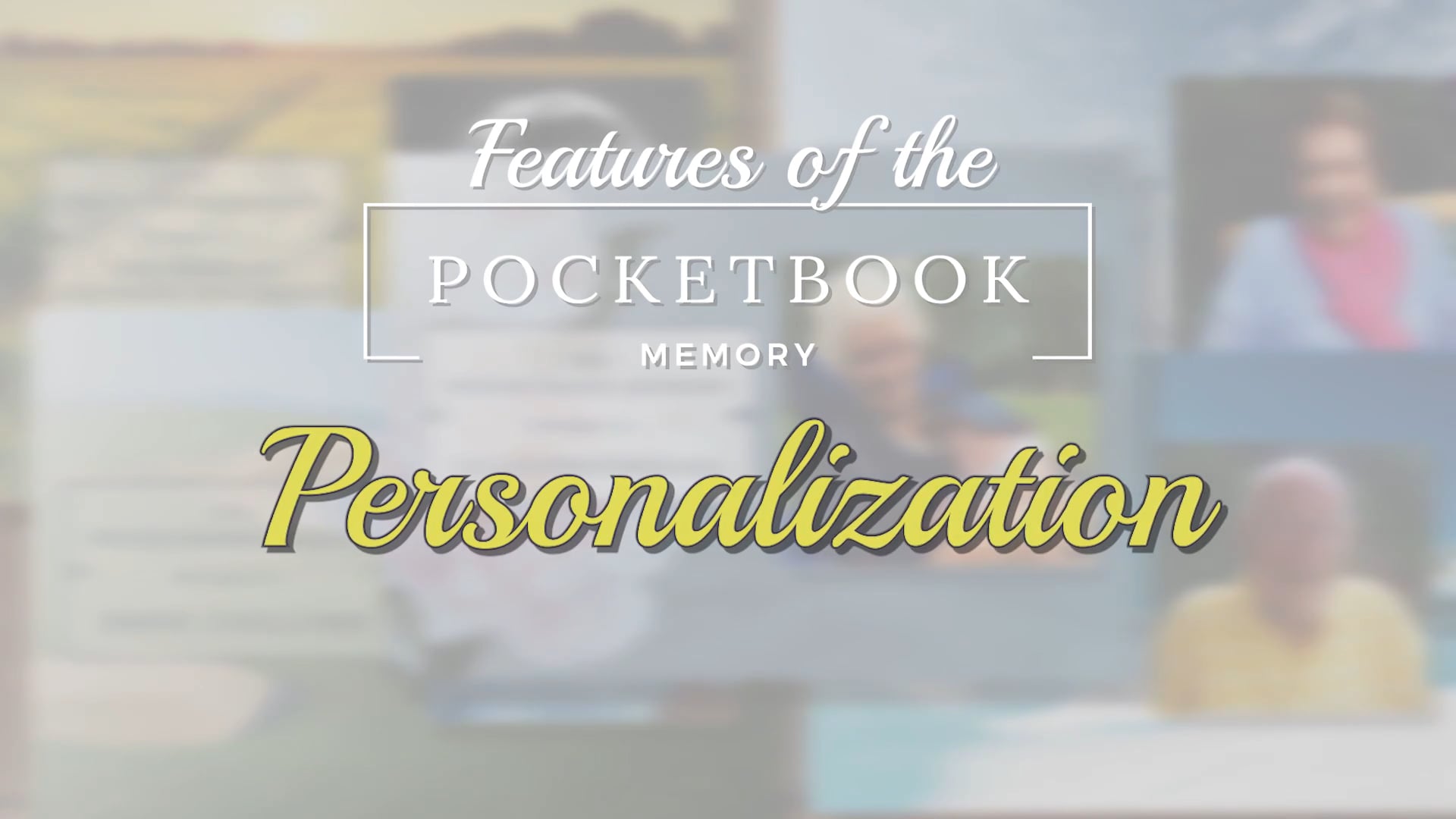 'Features' of the PocketBook Memory
