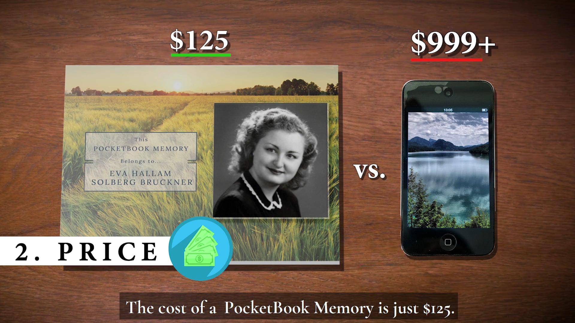 PocketBook Memory Features 'Compared to Smartphone' non-sponsor Family Price