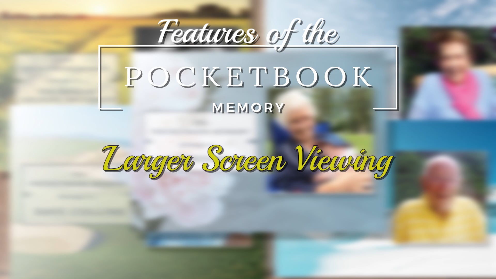 PocketBook Memory Features 'Larger Screen'