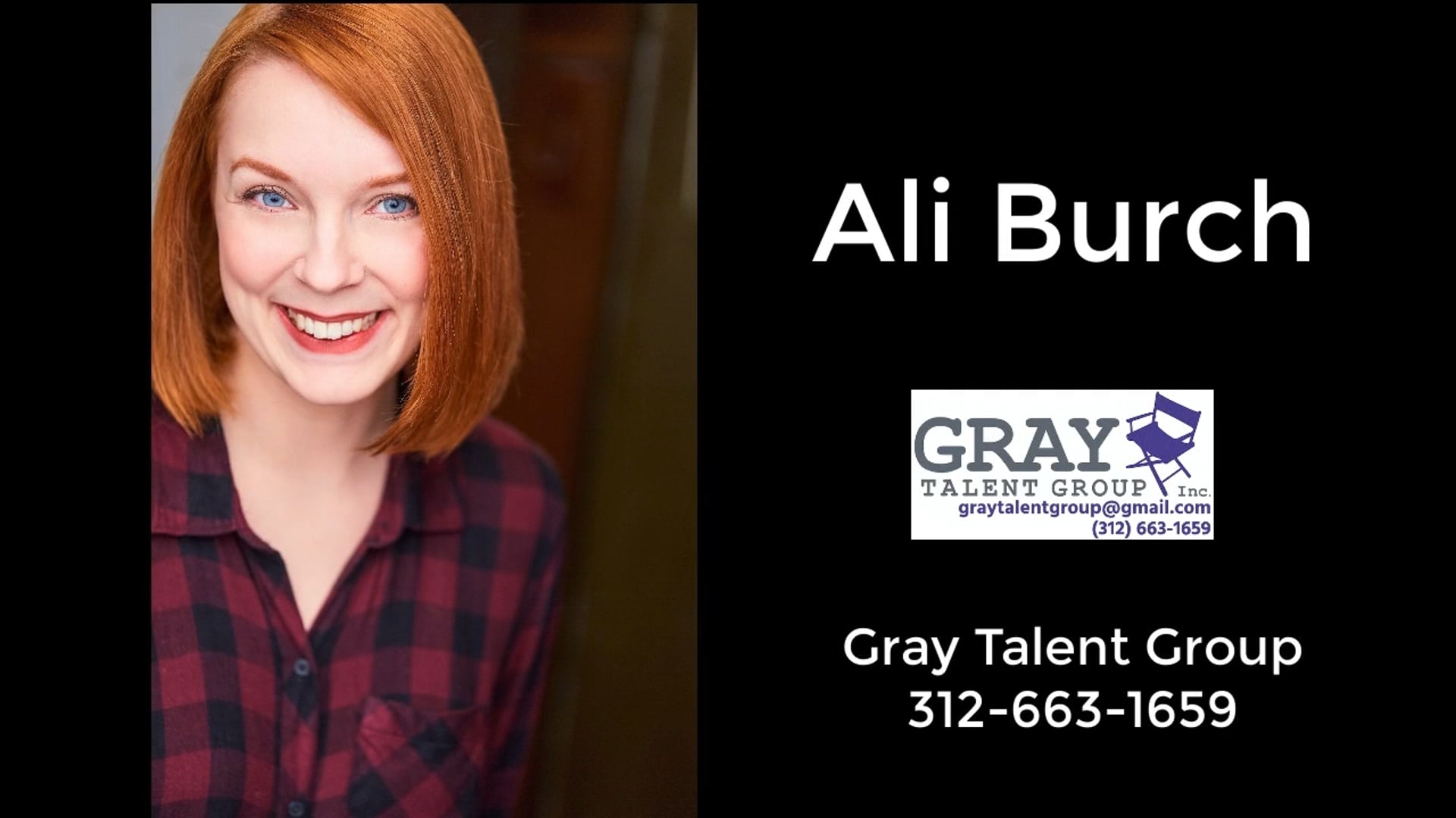 Ali Burch Demo Reel 2020 (extended version)