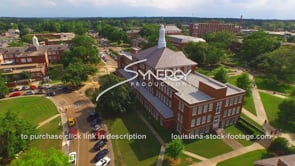 1266 Epic awesome aerial Louisiana Tech college