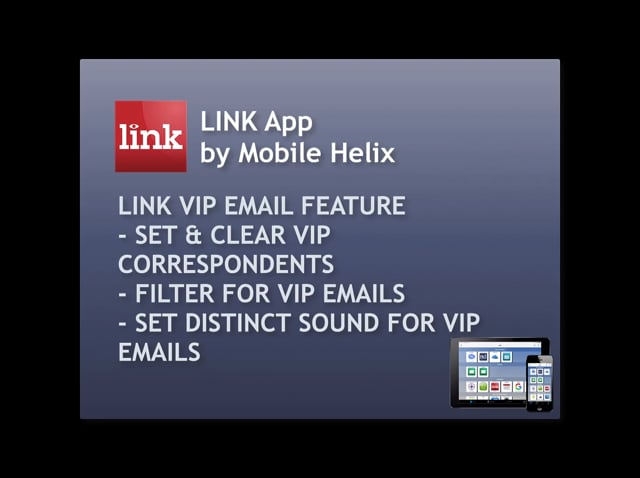 LINK VIP Email Features 2:01