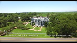1159 Epic view Nottoway Plantation aerial drone view