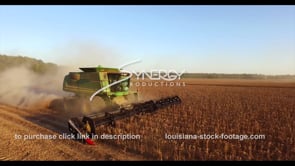 627 American farmer harvesting soybeans epic awesome close up