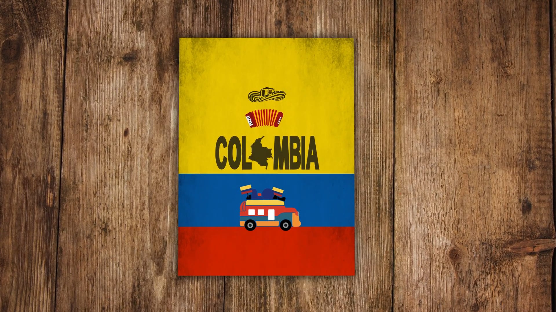 Colombia Scarpbook Journal