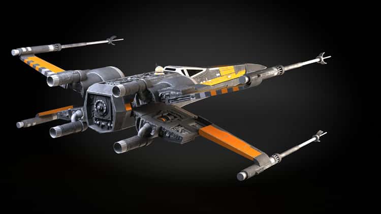 Black x wing discount fighter