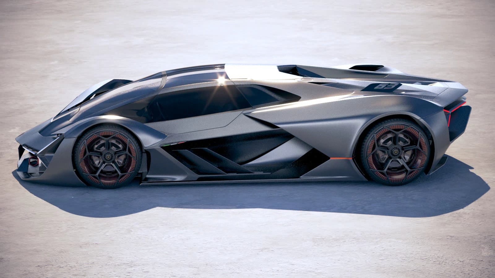 Lamborghini Terzo Millennio 2018 3D Model on Vimeo